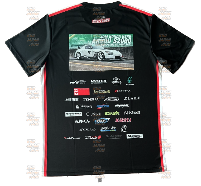 ARVOU Original T-Shirt World Time Attack 2023 - Large